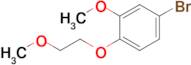 4-Bromo-2-methoxy-1-(2-methoxyethoxy)benzene