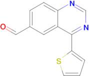 4-(Thiophen-2-yl)quinazoline-6-carbaldehyde