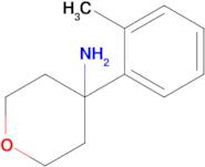 4-(O-tolyl)tetrahydro-2H-pyran-4-amine