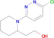 2-(1-(6-Chloropyridazin-3-yl)piperidin-2-yl)ethan-1-ol