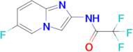 2,2,2-Trifluoro-N-(6-fluoroimidazo[1,2-a]pyridin-2-yl)acetamide