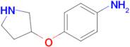 4-(Pyrrolidin-3-yloxy)aniline