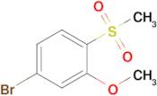 4-Bromo-2-methoxy-1-(methylsulfonyl)benzene