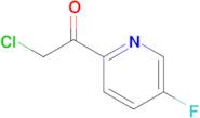 2-Chloro-1-(5-fluoropyridin-2-yl)ethan-1-one