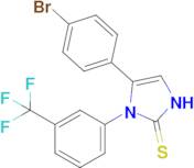 5-(4-bromophenyl)-1-[3-(trifluoromethyl)phenyl]-2,3-dihydro-1H-imidazole-2-thione