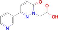 2-(6-Oxo-3-(pyridin-3-yl)pyridazin-1(6H)-yl)acetic acid