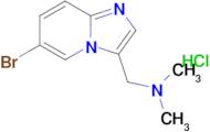 1-(6-Bromoimidazo[1,2-a]pyridin-3-yl)-N,N-dimethylmethanamine hydrochloride