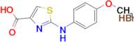 2-((4-Methoxyphenyl)amino)thiazole-4-carboxylic acid hydrobromide
