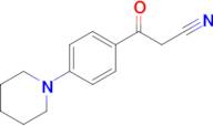 3-Oxo-3-(4-(piperidin-1-yl)phenyl)propanenitrile