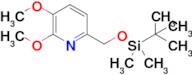 6-(((Tert-butyldimethylsilyl)oxy)methyl)-2,3-dimethoxypyridine