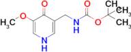 Tert-butyl ((5-methoxy-4-oxo-1,4-dihydropyridin-3-yl)methyl)carbamate