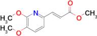 Methyl (E)-3-(5,6-dimethoxypyridin-2-yl)acrylate
