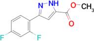 methyl 3-(2,4-difluorophenyl)-1H-pyrazole-5-carboxylate