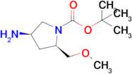 Tert-butyl (2R,4R)-4-amino-2-(methoxymethyl)pyrrolidine-1-carboxylate