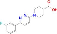 1-(6-(3-Fluorophenyl)pyridazin-3-yl)piperidine-4-carboxylic acid