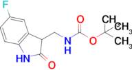 Tert-butyl ((5-fluoro-2-oxoindolin-3-yl)methyl)carbamate