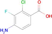 4-Amino-2-chloro-3-fluorobenzoic acid