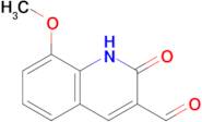 8-methoxy-2-oxo-1,2-dihydroquinoline-3-carbaldehyde