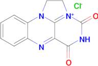 4,6-Dioxo-1,2,5,6-tetrahydro-4H-benzo[g]imidazo[1,2,3-ij]pteridin-3-ium chloride