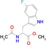 Methyl (R)-2-acetamido-3-(5-fluoro-1H-indol-3-yl)propanoate
