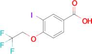 3-Iodo-4-(2,2,2-trifluoroethoxy)benzoic acid