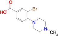 3-Bromo-4-(4-methylpiperazin-1-yl)benzoic acid