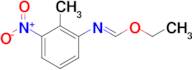 Ethyl (E)-N-(2-methyl-3-nitrophenyl)formimidate