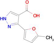 3-(5-Methylfuran-2-yl)-1H-pyrazole-4-carboxylic acid