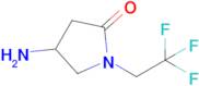 4-Amino-1-(2,2,2-trifluoroethyl)pyrrolidin-2-one