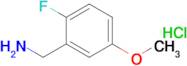 (2-Fluoro-5-methoxyphenyl)methanamine hydrochloride