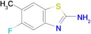 5-Fluoro-6-methylbenzo[d]thiazol-2-amine