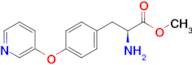 Methyl (S)-2-amino-3-(4-(pyridin-3-yloxy)phenyl)propanoate