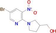 (1-(5-Bromo-3-nitropyridin-2-yl)pyrrolidin-3-yl)methanol