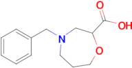 4-Benzyl-1,4-oxazepane-2-carboxylic acid