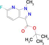 Tert-butyl 6-fluoro-1-methyl-1H-pyrazolo[3,4-b]pyridine-3-carboxylate