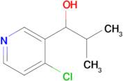 1-(4-Chloropyridin-3-yl)-2-methylpropan-1-ol