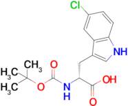 (R)-2-((tert-butoxycarbonyl)amino)-3-(5-chloro-1H-indol-3-yl)propanoic acid
