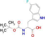 (R)-2-((tert-butoxycarbonyl)amino)-3-(5-fluoro-1H-indol-3-yl)propanoic acid
