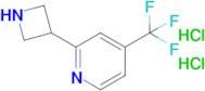 2-(Azetidin-3-yl)-4-(trifluoromethyl)pyridine dihydrochloride