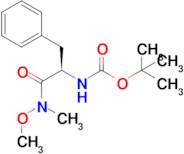 Tert-butyl (R)-(1-(methoxy(methyl)amino)-1-oxo-3-phenylpropan-2-yl)carbamate