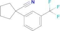 1-(3-(Trifluoromethyl)phenyl)cyclopentane-1-carbonitrile