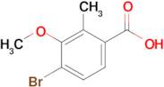 4-Bromo-3-methoxy-2-methylbenzoic acid