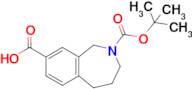 2-(Tert-butoxycarbonyl)-2,3,4,5-tetrahydro-1H-benzo[c]azepine-8-carboxylic acid