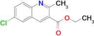 Ethyl 6-chloro-2-methylquinoline-3-carboxylate