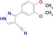 3-(3,4-Dimethoxyphenyl)-1H-pyrazole-4-carbonitrile