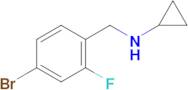 N-(4-bromo-2-fluorobenzyl)cyclopropanamine