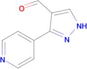 3-(Pyridin-4-yl)-1H-pyrazole-4-carbaldehyde