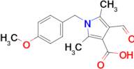 4-Formyl-1-(4-methoxybenzyl)-2,5-dimethyl-1H-pyrrole-3-carboxylic acid