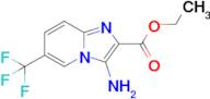 Ethyl 3-amino-6-(trifluoromethyl)imidazo[1,2-a]pyridine-2-carboxylate