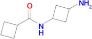 N-(3-aminocyclobutyl)cyclobutanecarboxamide